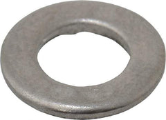 Value Collection - M5 Screw, Grade 316 Stainless Steel Standard Flat Washer - 5.3mm ID x 10mm OD, Plain Finish - Best Tool & Supply