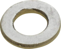 Value Collection - M6 Screw, Grade 316 Stainless Steel Standard Flat Washer - 6.4mm ID x 12mm OD, Plain Finish - Best Tool & Supply