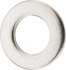 Value Collection - M12 Screw, Grade 316 Stainless Steel Standard Flat Washer - 13mm ID x 24mm OD, Plain Finish - Best Tool & Supply