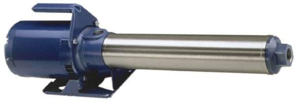 Goulds Pumps - 3/4 hp, 3 Phase, 230/460 Volt, High Pressure Pump, Multi Stage Booster Pump - Water Supply Booster, ODP Motor, 13 Stage - Best Tool & Supply