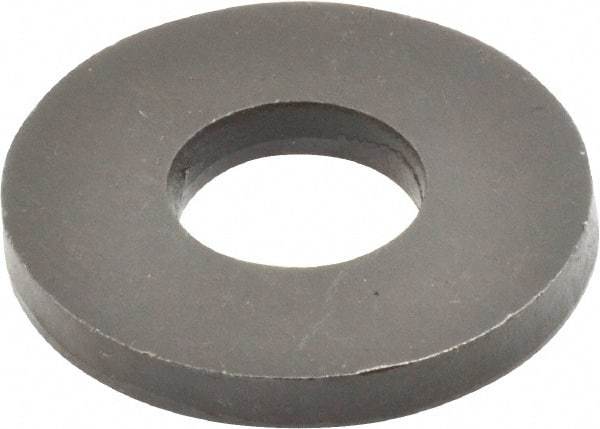 Jergens - 3/4" Screw, Case Hardened Steel USS/SAE Flat Washer - 13/16" ID x 2" OD, 1/4" Thick, Black Oxide Finish - Best Tool & Supply