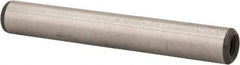 Jergens - 5/16" Diam x 2-1/4" Pin Length Alloy Steel Pull Out Dowel Pin - C 47-58 & C 60-64 (Surface) Hardness, 1 Beveled & 1 Threaded End - Best Tool & Supply