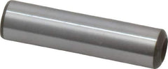 Jergens - 3/8" Diam x 1-1/2" Pin Length Alloy Steel Pull Out Dowel Pin - C 47-58 & C 60-64 (Surface) Hardness, 1 Beveled & 1 Threaded End - Best Tool & Supply