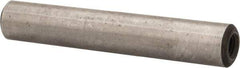 Jergens - 3/8" Diam x 2-1/4" Pin Length Alloy Steel Pull Out Dowel Pin - C 47-58 & C 60-64 (Surface) Hardness, 1 Beveled & 1 Threaded End - Best Tool & Supply