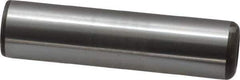 Jergens - 1/2" Diam x 2" Pin Length Alloy Steel Pull Out Dowel Pin - C 47-58 & C 60-64 (Surface) Hardness, 1 Beveled & 1 Threaded End - Best Tool & Supply