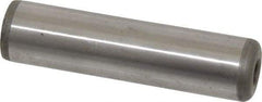 Jergens - 3/4" Diam x 2-1/2" Pin Length Alloy Steel Pull Out Dowel Pin - C 47-58 & C 60-64 (Surface) Hardness, 1 Beveled & 1 Threaded End - Best Tool & Supply