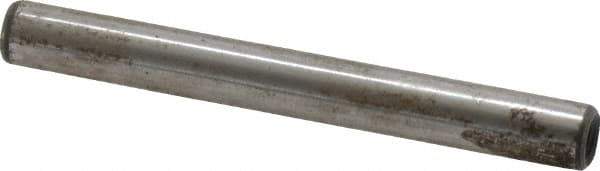 Jergens - 1/4" Diam x 2-1/4" Pin Length Alloy Steel Pull Out Dowel Pin - C 47-58 & C 60-64 (Surface) Hardness, 1 Beveled & 1 Threaded End - Best Tool & Supply