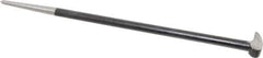 Value Collection - 16" OAL Rolling Head Pry Bar - 1/2" Wide, Chrome Vanadium - Best Tool & Supply