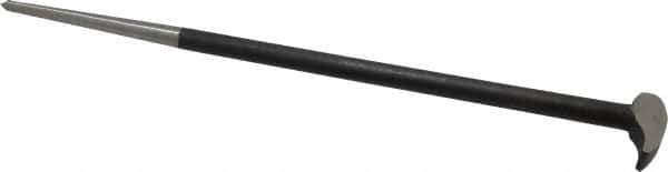 Value Collection - 20" OAL Rolling Head Pry Bar - 5/8" Wide, Chrome Vanadium - Best Tool & Supply