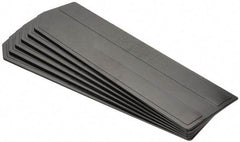 Quantum Storage - 23.9" Wide x 7" High, Black Bin Divider - Use with Quantum Storage Systems - QUS 952 - Best Tool & Supply