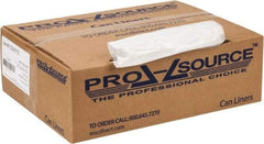 PRO-SOURCE - 0.31 mil Thick, Household/Office Trash Bags - 30" Wide x 36" High, Clear - Best Tool & Supply