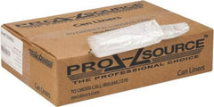 PRO-SOURCE - 0.39 mil Thick, Household/Office Trash Bags - 40" Wide x 46" High, Clear - Best Tool & Supply