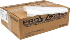 PRO-SOURCE - 0.55 mil Thick, Household/Office Trash Bags - 43" Wide x 46" High, Clear - Best Tool & Supply