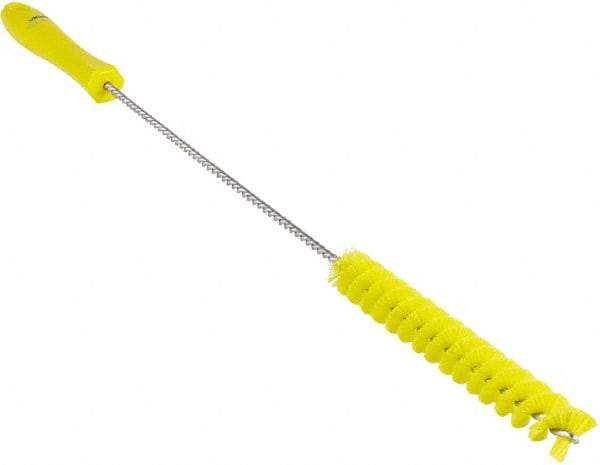 Vikan - 3/4" Diam Polyester Valve Brush - 19-5/8" OAL, 5-3/4" Head Length, Polypropylene & Stainless Steel Handle - Best Tool & Supply