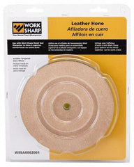 Work Sharp - 6 Inch Outside Diameter Leather Hone Kit - Work Sharp 3000 Machine Compatible - Best Tool & Supply