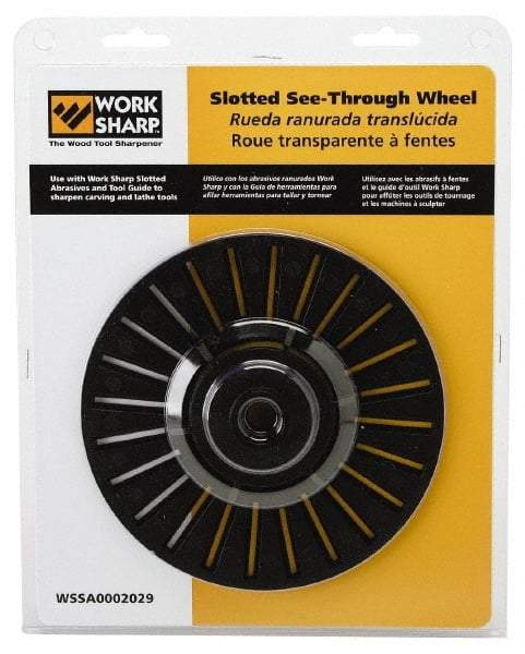 Work Sharp - 6 Inch Outside Diameter Slotted Wheel - Work Sharp 3000 Machine Compatible - Best Tool & Supply