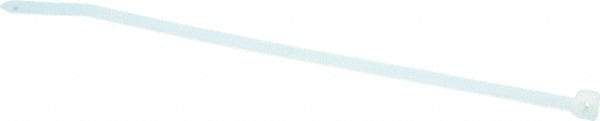 Thomas & Betts - 5.6" Long Natural (Color) Nylon Standard Cable Tie - 30 Lb Tensile Strength, 1.21mm Thick, 1-1/4" Max Bundle Diam - Best Tool & Supply