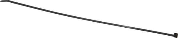 Thomas & Betts - 14.1" Long Black Nylon Standard Cable Tie - 50 Lb Tensile Strength, 1.35mm Thick, 1-1/4" Max Bundle Diam - Best Tool & Supply