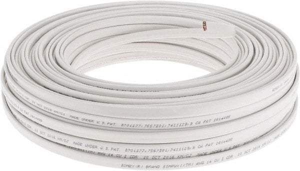 Southwire - NM-B, 14 AWG, 15 Amp, 250' Long, Stranded Core, 1 Strand Building Wire - White, PVC Insulation - Best Tool & Supply