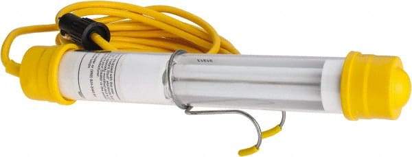 Made in USA - 12 Volt, 13 Watt, Yellow Fluorescent Work Lights - 1 Amps, 18/2 Wire Gage, PL/13 Special Lamp - Best Tool & Supply