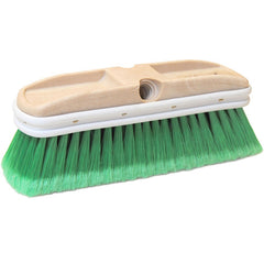 9-1/2″ Truck Wash Brush, Flagged Green Polystyrene Fill - Exact Industrial Supply