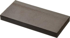 Made in USA - 2" Wide x 4" Long x 3/8" Thick, Rectangular Abrasive Stick - Medium Grade - Best Tool & Supply