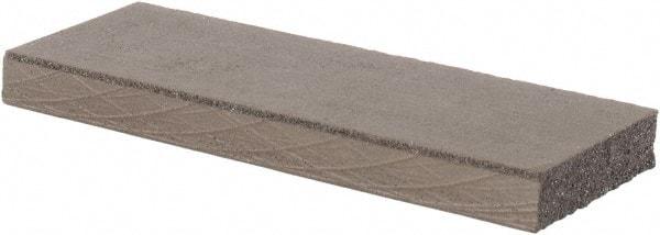 Made in USA - 1" Wide x 3" Long x 1/4" Thick, Rectangular Abrasive Stick - Medium Grade - Best Tool & Supply