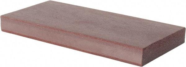 Made in USA - 2" Wide x 4" Long x 3/8" Thick, Rectangular Abrasive Stick - Fine Grade - Best Tool & Supply