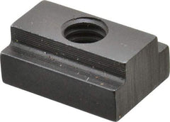 Gibraltar - 5/16-18 Blind Tapped T Slot Nut - 3/8" Slot Width, 5/8 x 1/4" Base Width x Height, 7/8 x 3/8" OAL x Height - Best Tool & Supply