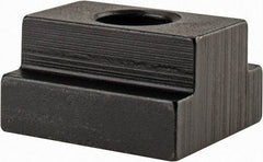 Gibraltar - 1/2-13 Blind Tapped T Slot Nut - 5/8" Slot Width, 1 x 11/32" Base Width x Height, 1-1/8 x 5/8" OAL x Height - Best Tool & Supply