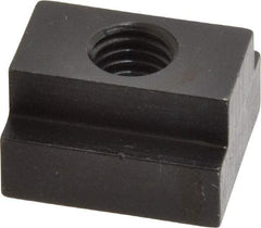 Gibraltar - 1/2-13 Blind Tapped T Slot Nut - 11/16" Slot Width, 1-1/8 x 7/16" Base Width x Height, 1-1/4 x 3/4" OAL x Height - Best Tool & Supply