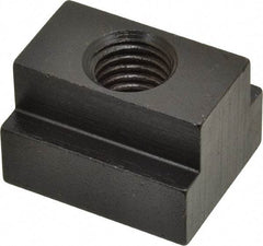 Gibraltar - 5/8-11 Blind Tapped T Slot Nut - 13/16" Slot Width, 1-1/4 x 9/16" Base Width x Height, 1-1/2 x 1" OAL x Height - Best Tool & Supply