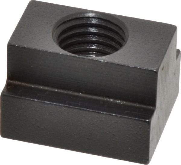 Gibraltar - 3/4-10 Blind Tapped T Slot Nut - 13/16" Slot Width, 1-1/4 x 9/16" Base Width x Height, 1-1/2 x 1" OAL x Height - Best Tool & Supply