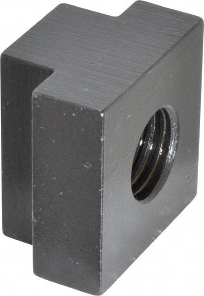 Gibraltar - 3/4-10 Blind Tapped T Slot Nut - 7/8" Slot Width, 1-1/2 x 9/16" Base Width x Height, 1-1/2 x 1" OAL x Height - Best Tool & Supply