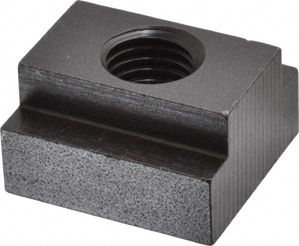 Gibraltar - 3/4-10 Blind Tapped T Slot Nut - 1" Slot Width, 1-5/8 x 5/8" Base Width x Height, 1-3/4 x 1" OAL x Height - Best Tool & Supply