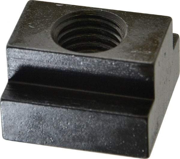 Gibraltar - 3/4-10 Tapped Through T Slot Nut - 7/8" Slot Width, 1-1/2 x 9/16" Base Width x Height, 1-1/2 x 1" OAL x Height - Best Tool & Supply