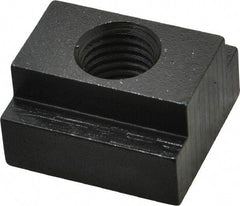 Gibraltar - 3/4-10 Tapped Through T Slot Nut - 1" Slot Width, 1-5/8 x 5/8" Base Width x Height, 1-3/4 x 1" OAL x Height - Best Tool & Supply