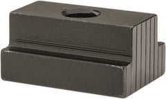 Gibraltar - M6x1.00 Blind Tapped T Slot Nut - 7/16" Slot Width, 16 x 6mm Base Width x Height, 22 x 11mm OAL x Height - Best Tool & Supply