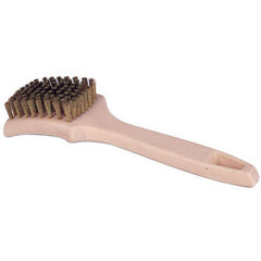 Small Tire Cleaning Brush, Brass Wire Fill - Best Tool & Supply