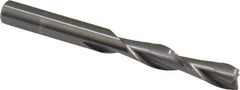 Onsrud - 1/4" Cutting Diam x 1" Length of Cut, 2 Flute, Downcut Spiral Router Bit - Uncoated, Left Hand Cut, Solid Carbide, 2-1/2" OAL x 1/4" Shank Diam, Double Edge, 30° Helix Angle - Best Tool & Supply