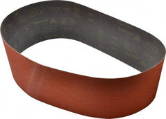 3M - 6" Wide x 48" OAL, 50 Grit, Ceramic Abrasive Belt - Ceramic, Coarse, Coated, YF Weighted Cloth Backing, Wet/Dry, Series 777F - Best Tool & Supply