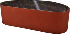 3M - 6" Wide x 48" OAL, 60 Grit, Ceramic Abrasive Belt - Ceramic, Medium, Coated, YF Weighted Cloth Backing, Wet/Dry, Series 777F - Best Tool & Supply