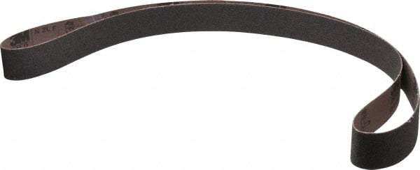 3M - 1-1/2" Wide x 60" OAL, 50 Grit, Aluminum Oxide Abrasive Belt - Aluminum Oxide, Coarse, Coated, X Weighted Cloth Backing, Series 341D - Best Tool & Supply