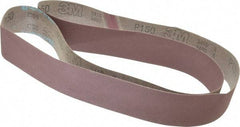 3M - 2" Wide x 72" OAL, 150 Grit, Aluminum Oxide Abrasive Belt - Aluminum Oxide, Very Fine, Coated, X Weighted Cloth Backing, Series 341D - Best Tool & Supply