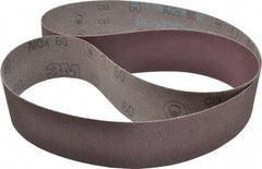Abrasive Belt: 2-1/2″ Width, 60 Grit, Aluminum Oxide Coated, X Weighted, Series 241D