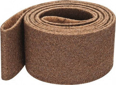 3M - 4" Wide x 132" OAL, Aluminum Oxide Abrasive Belt - Aluminum Oxide, Coarse, Nonwoven, Series SC-BS - Best Tool & Supply