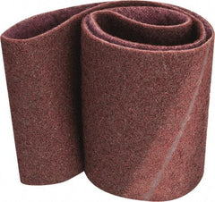 3M - 6" Wide x 48" OAL, Aluminum Oxide Abrasive Belt - Aluminum Oxide, Medium, Nonwoven, Series SC-BS - Best Tool & Supply