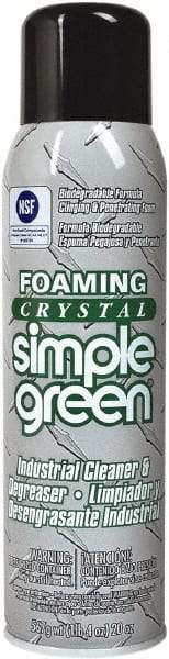 Simple Green - 20 oz Aerosol Cleaner/Degreaser - Aerosol, Biodegradable, Unscented - Best Tool & Supply