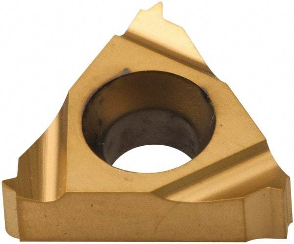 Carmex - 11ER External Right Hand 32 UN Laydown Threading Insert - Grade P25C, TiN Coated Carbide - Best Tool & Supply