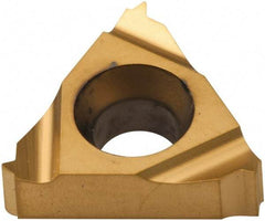 Carmex - 11ER External Right Hand 32 UN Laydown Threading Insert - Grade P25C, TiN Coated Carbide - Best Tool & Supply